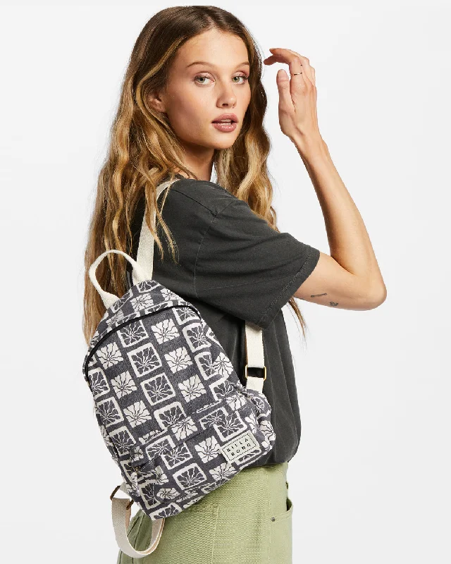 Mini Mama Canvas Backpack - Black Sands 2